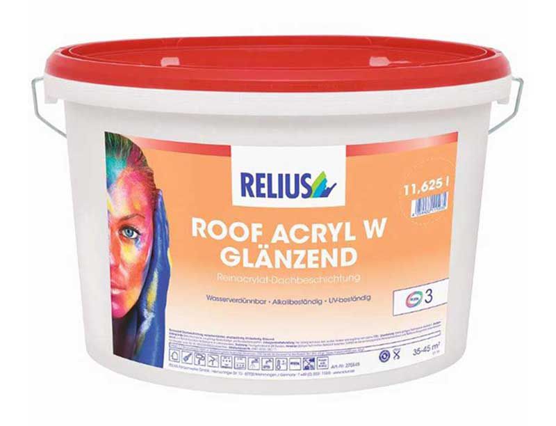 Eimer mit Dachfarbe Roof Acryl NanoTech