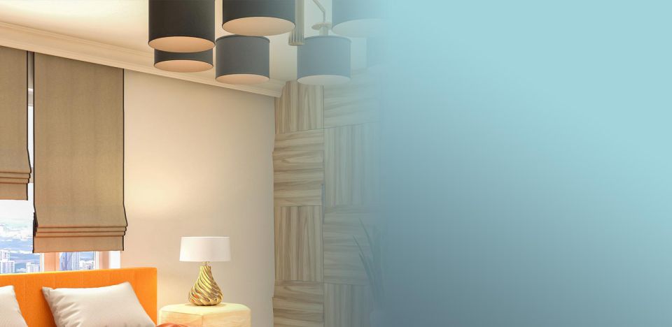 Innenraum mit Gestaltungsbeispielen